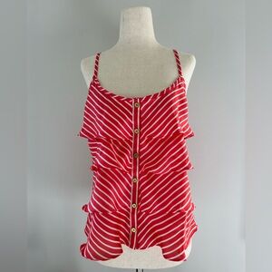 Forever 21 Nautical Tank in Medium
